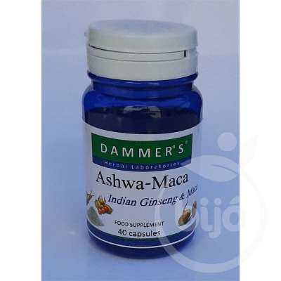 Dammers ashwa maca indiai ginzeng kapszula 40 db