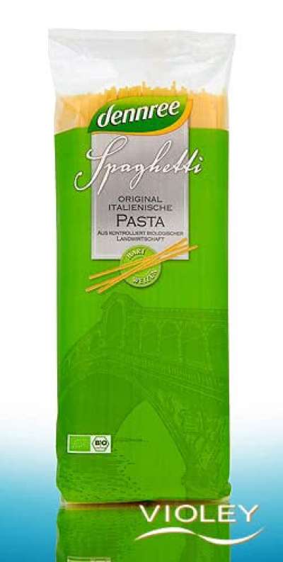 Dennree bio tészta spagetti 1000 g