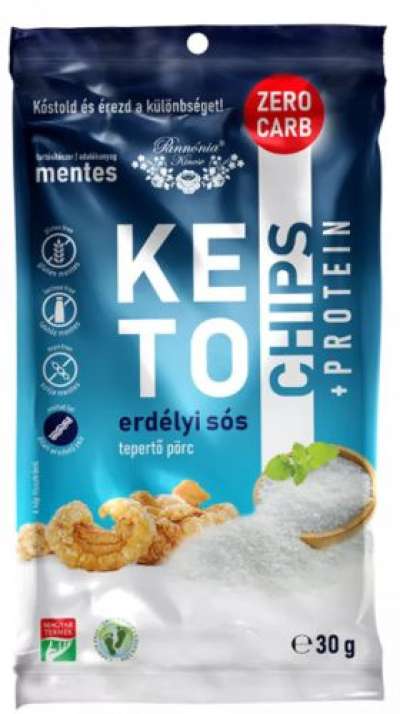 PANNÓNIA KETO CHIPS PIKÁNS ERDÉLYI SÓ