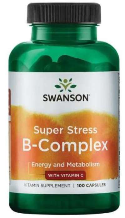 SWANSON B-COMPLEX C-vitaminnal komplex/100 db