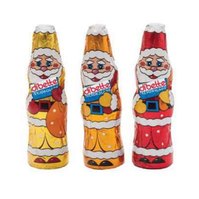 Dibette mikulás figura tejcsokoládé fruktózzal 18 g