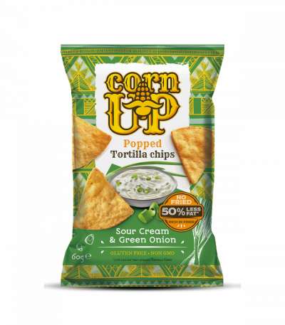 CORN UP TORTILLA CHIPS HAGYM-TEJF.ÍZŰ GM