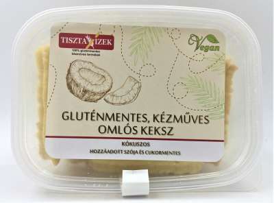 TISZTA ÍZEK KÓKUSZOS KEKSZ GM. 180 g