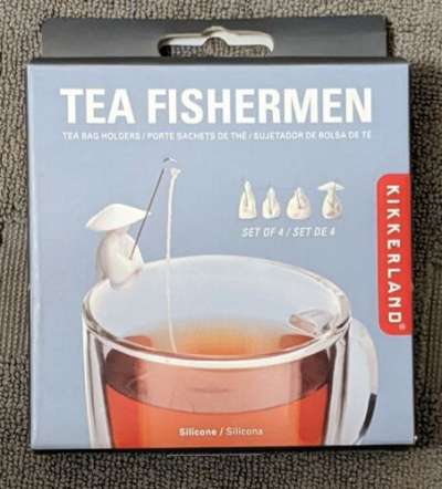 Teafilter tartó fehér S / 4 db