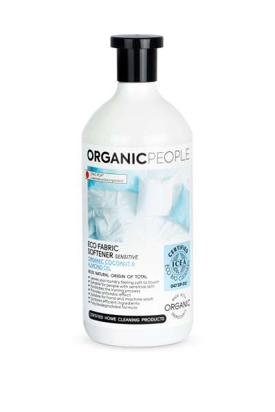 Organic People Öko Szenzitív Öblítő bio kókusszal és mandulaolajjal