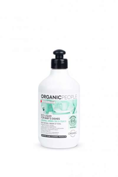 ORGANIC PEOPLE MOSOGATÓSZER BABAEDÉNYEKHEZ BIO ZÖLD TEÁVAL ÉS BARACKKAL 500 ML