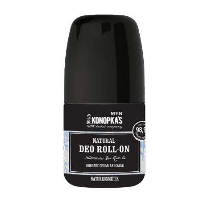 Dr.Konopka's MEN Minősített golyós dezodor bio cédrussal és zsályával 50 ml
