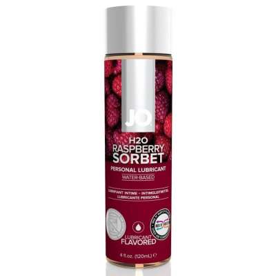 JO H2O málna sorbet - vízbázisú síkosító (120 ml)