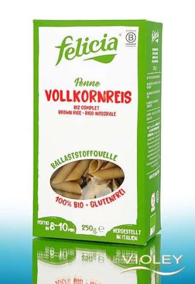 FELICIABIO GM.TÉSZTA BARNA RIZS PENNE