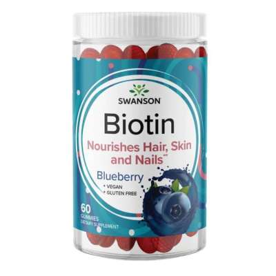 BIOTIN GUMIVITAMIN (Áfonya ízben) 2500 mcg 60 db