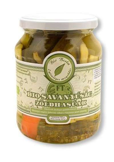 Bio berta bio zöldhasúak savanyúság 350 g
