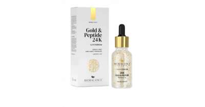 Biobalance szuperszérum arcra 24 karátos arannyal és peptidekkel 30 ml