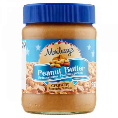 Marilussys földimogyoróvaj mogyoró darabokkal 350 g