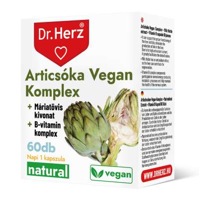 DR.HERZ ATRICSÓKA VEGÁN KAPSZULA 60 db