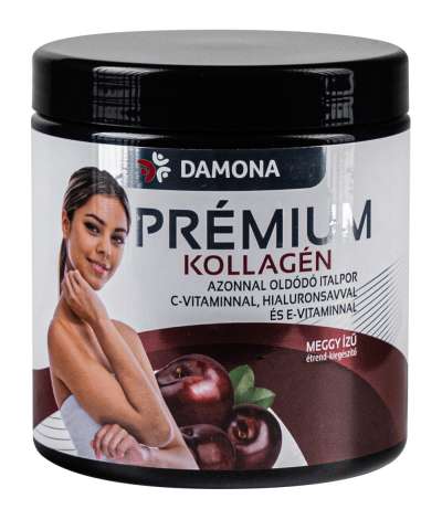 Damona Prémium Kollagén azonnal oldódó italpor meggy (320 g)