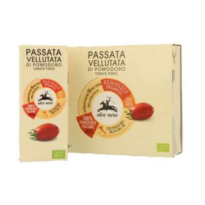 Alce Nero Bio Vellulata - sűrített paradicsom 3x200 g