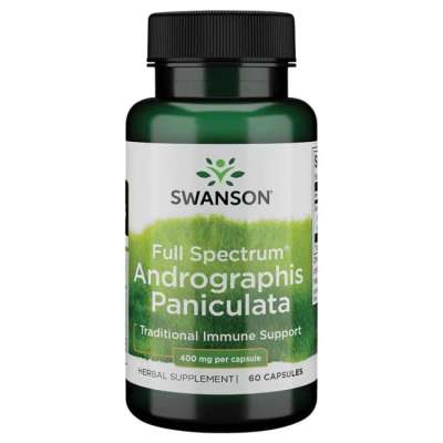 SWANSON Andrographis paniculata 400 mg / 60 db kapszula
