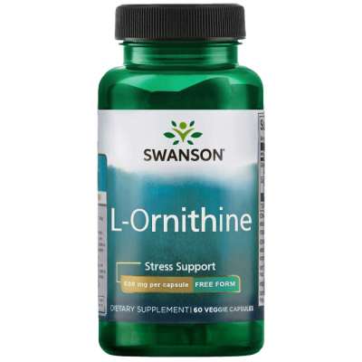 SWANSON L-ORNITHINE 500 mg/60 db