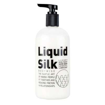 Liquid Silk - bőr revitalizáló hatású vízbázisú síkosító (250ml)