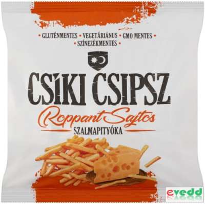 CSÍKI CSIPSZ SZALMAPITYÓKA SAJTOS 70G