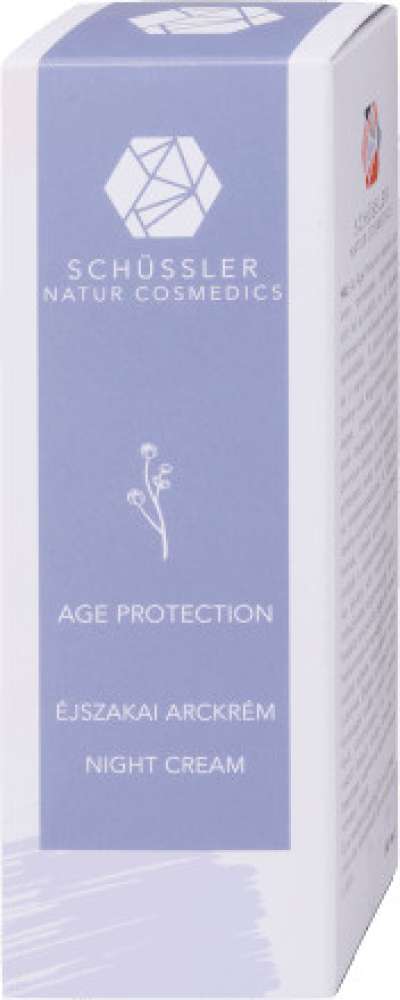 Schüssler age protection éjszakai arckrém 50 ml