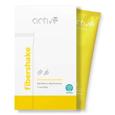 active FiberShake - csokoládé-banán - 7 adag