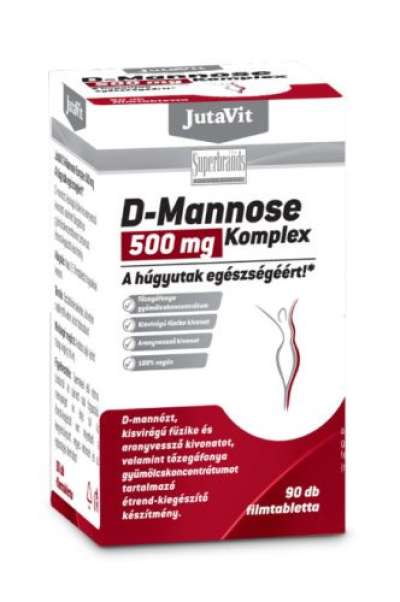 JUTAVIT D-MANNOSE KOMPLEX TABLETTA 90DB