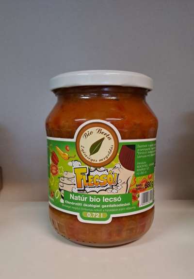 Bio berta bio natúr lecsó 680 g