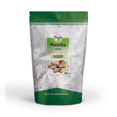 DIA-WELLNESS PISKÓTA MIX GM VEGAN 600G