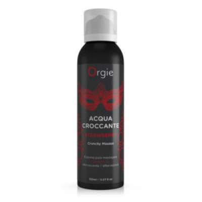 Orgie Acqua Croccante - masszázs hab - eper (150ml)