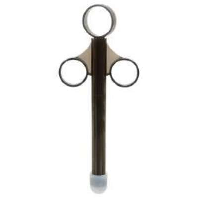 Síkosító adagoló fecskendő (fekete)