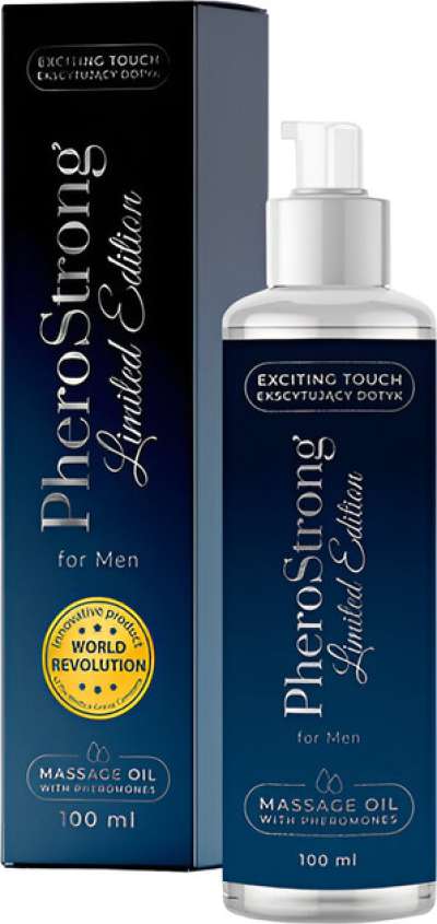 PheroStrong Limited Edition - masszázsolaj férfiaknak (100ml)