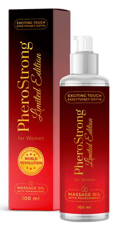 PheroStrong Limited Edition - masszázsolaj nőknek (100ml)