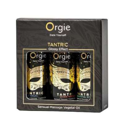 Orgie Tantric - érzéki masszázsolaj szett (3x30ml)