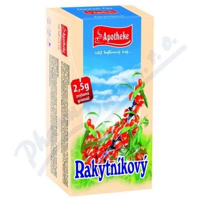 Apotheke homoktövis tea filteres 50 g