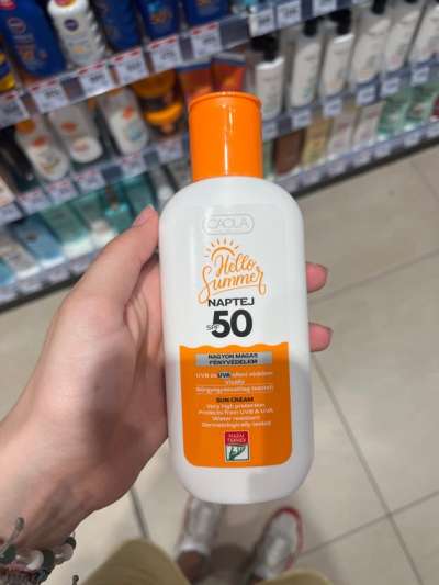 Caola hello summer vízálló naptej spf50 200 ml