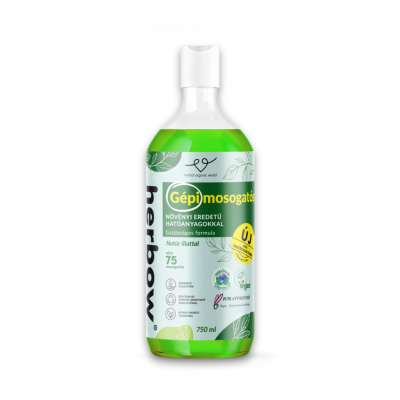 Herbow folyékony gépi mosógatószer natúr illattal 750 ml