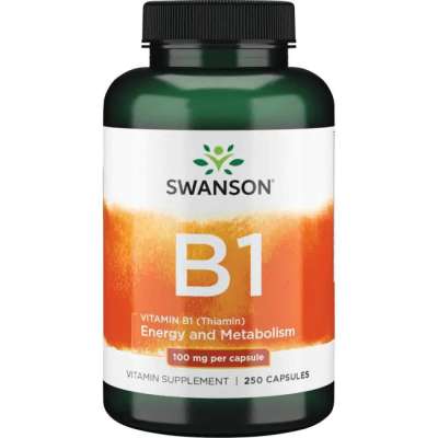 SWANSON B1 vitamin (tiamin) 100 mg / 250 db kapszula