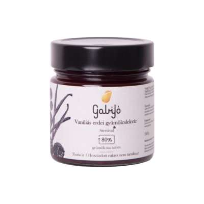 GABIJÓ LEKVÁR feketecseresznye 200 g