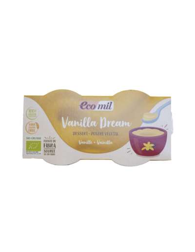 Ecomil bio desszert vanília álom 2x125g 250 g