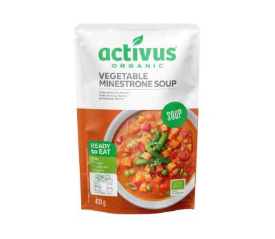Activus bio minestrone zöldségleves 400g
