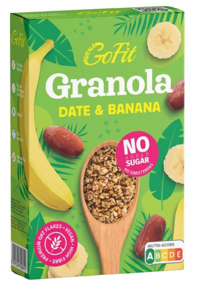 Avena Gofit gluténmentes granola datolyás-banános 250 g