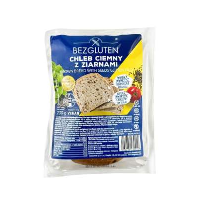 Bezgluten gluténmentes barna magos kenyér 230 g