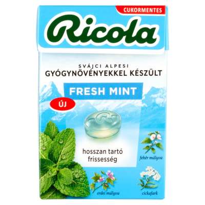 Ricola cukorka fresh mint 40 g