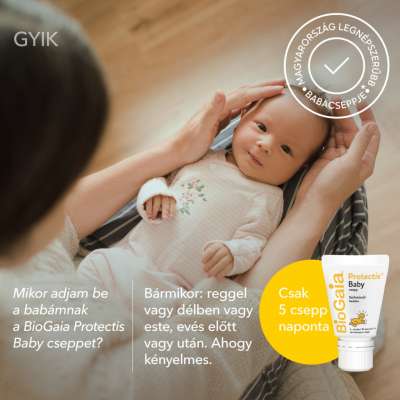 Biogaia protectis baby étrend-kiegészítő csepp 5 ml