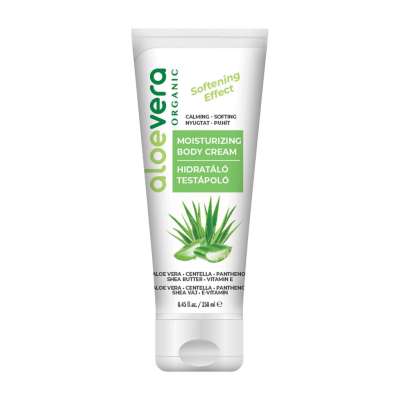 Aloe vera Organic lágy testápoló krém 250 ml