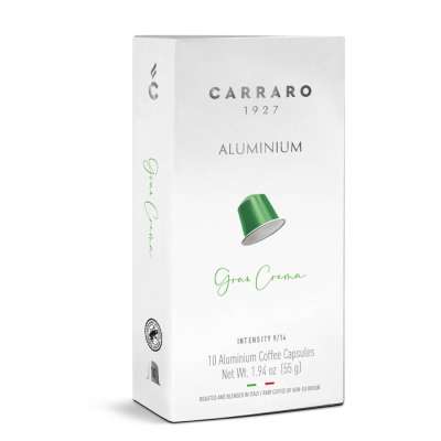 Carraro gran crema kávékapszula nespresso kompatibilis 10 db
