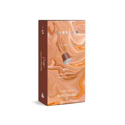 Carraro hazelnut flavored kávékapszula nespresso kompatibilis 10 db