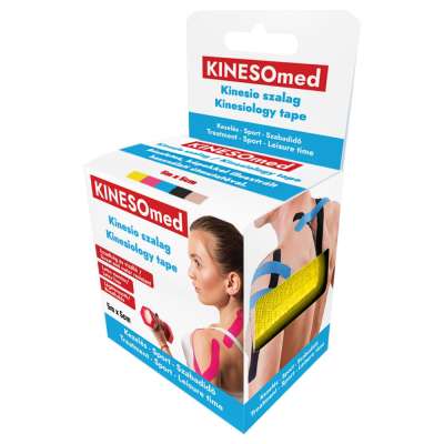 Kinesomed kineziológiai tapasz sárga 5cmx5m 1 db