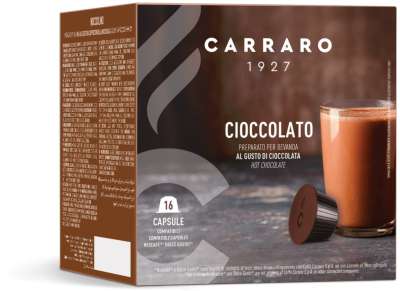 Carraro cioccolato kávékapszula dolce gusto kompatibilis 16 db